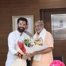 महाराष्ट्र के महामहिम राज्यपाल आदरणीय श्री सी.पी राधाकृष्णन जी को राष्ट्रीय  जनतांत्रिक गठबंधन (NDA) की ओर से देश के उपराष्ट्रपति पद के ...